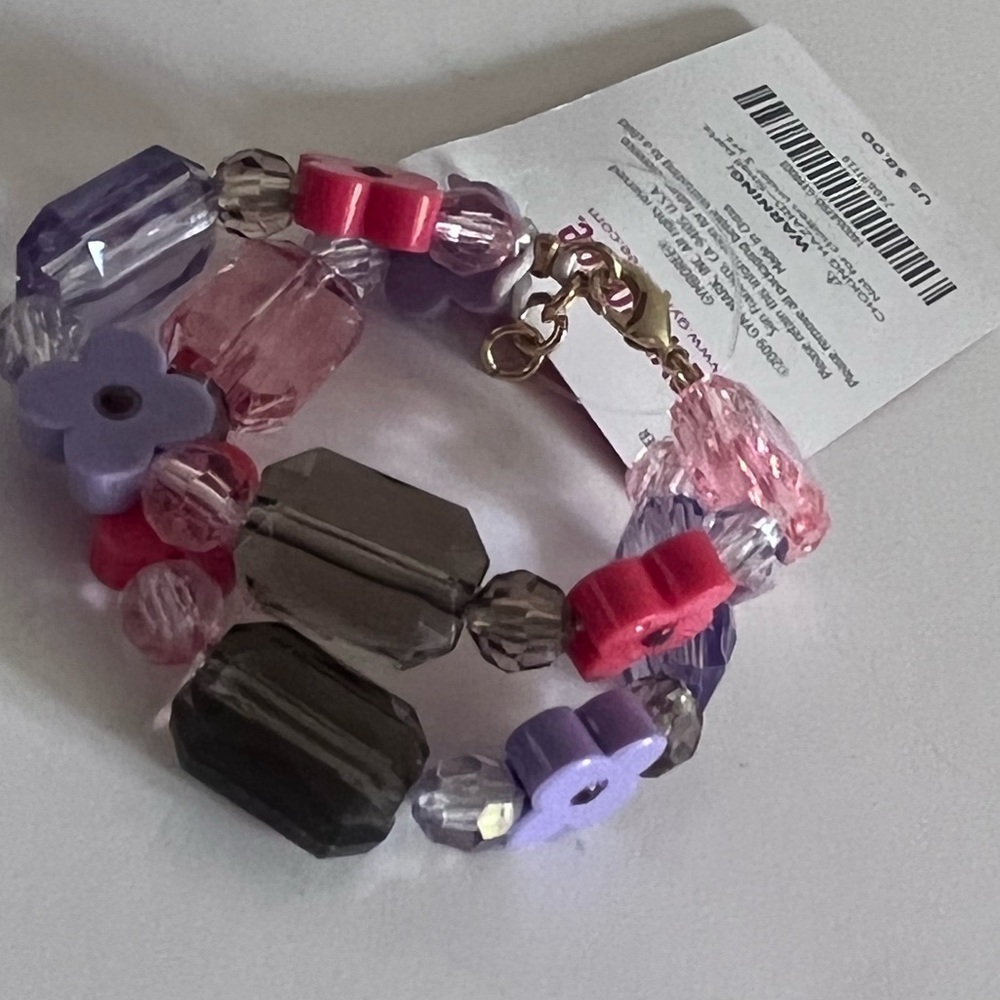 Gymboree 2010 floral bracelet NWT​​​